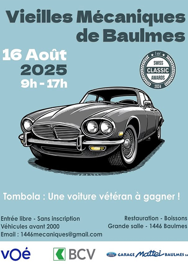 Vieilles Mécaniques de Baulmes 2025